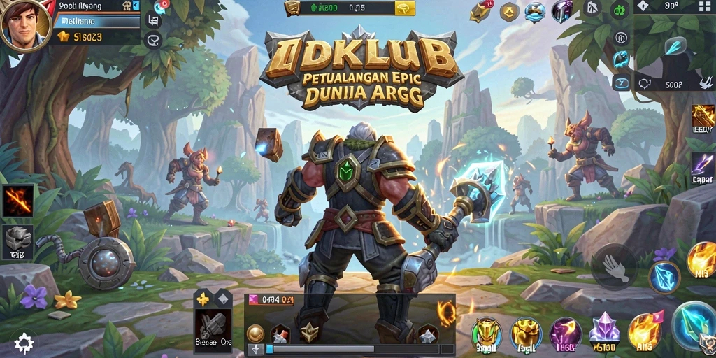 Tampilan gameplay seru di IDKLUB dengan petualangan yang mengasyikkan.