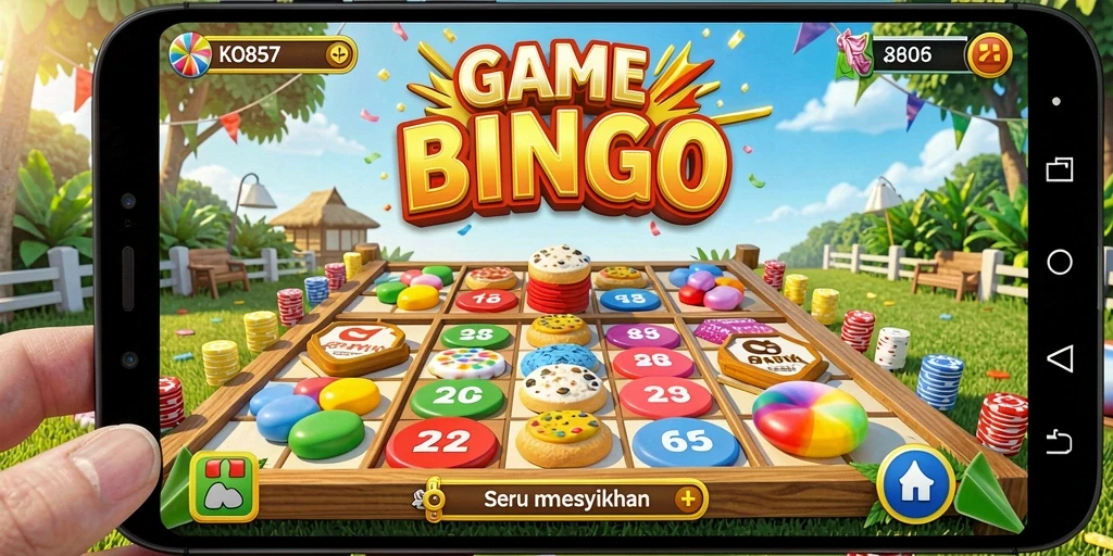 Tangkapan layar KO857 memperlihatkan gameplay Bingo yang menegangkan.