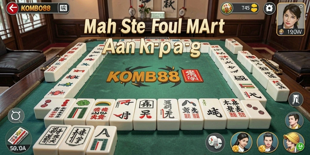 Tampilan screenshot main game Mahjong di KOMBO88 yang menampilkan gameplay seru.