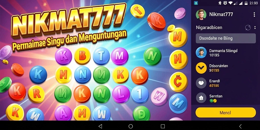 Tampilan gameplay NIKMAT777 dengan suasana Bingo yang menyenangkan.