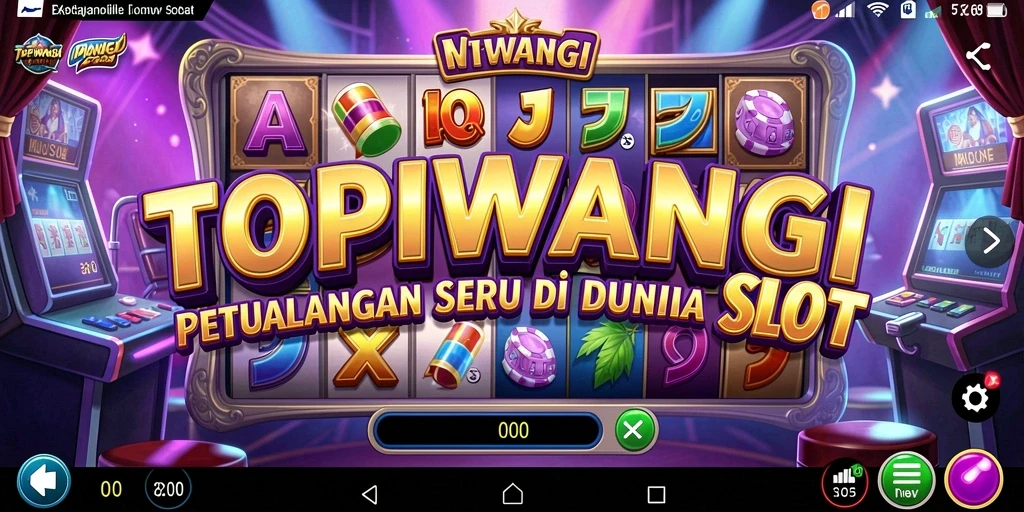 Tampilan permainan Slot TOPIWANGI dengan grafis menawan.